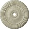 Ekena Millwork Viceroy Ceiling Medallion (Fits Canopies up to 4 7/8"), 35 1/8"OD x 4 7/8"ID x 2 1/2"P, Clear Yellow CM35VICYF - alternate 1
